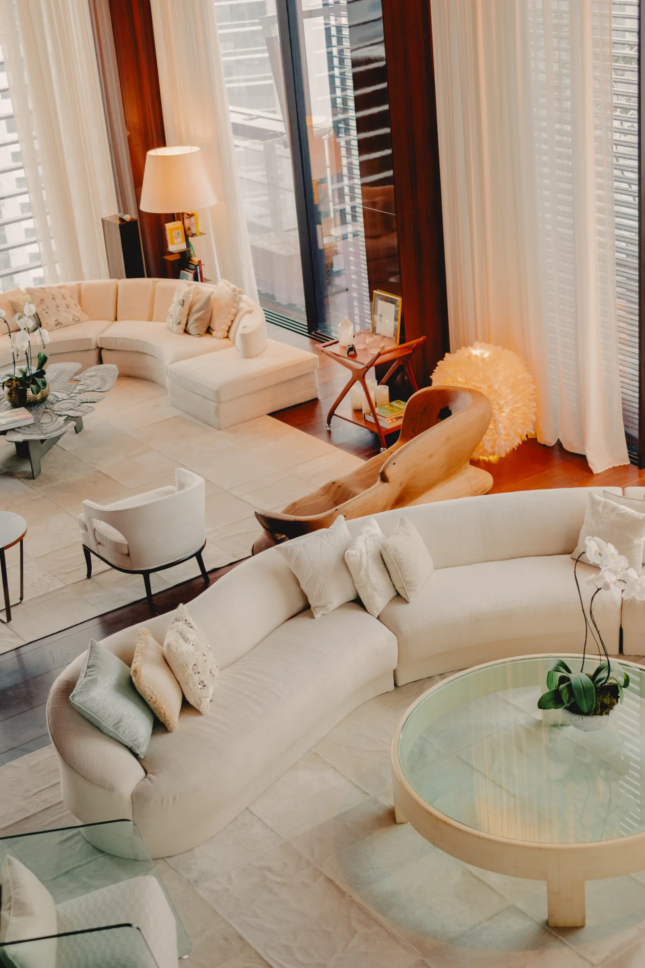 Luxury hotel interior natural light Rosewood São Paulo Brazil photography